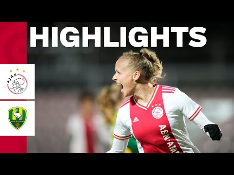 💯 Matches for Lize Kop | Highlights Ajax Vrouwen - ADO Den Haag | Azerion Vrouwen Eredivisie