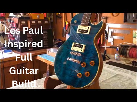 Les Paul inspired guitar build in full.