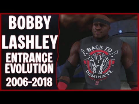 Bobby Lashley Entrance Evolution - WWE Games (From SvR 2007 to WWE 2K19)