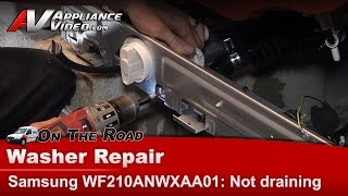 Samsung Washer Repair: Will Not Drain Error Code - Drain Pump Assembly Diagnostics