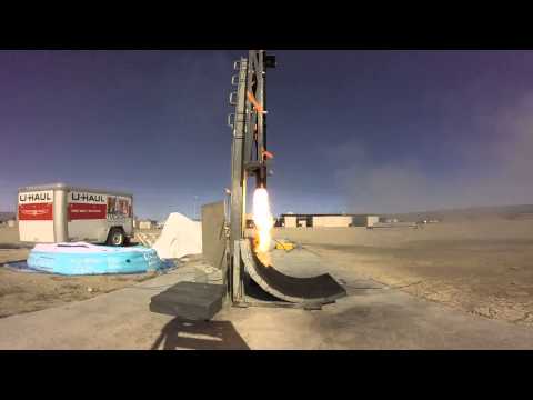 UCLA Rocket Project: FAR M1575 Hot Fire - 2 (2015-04-19)