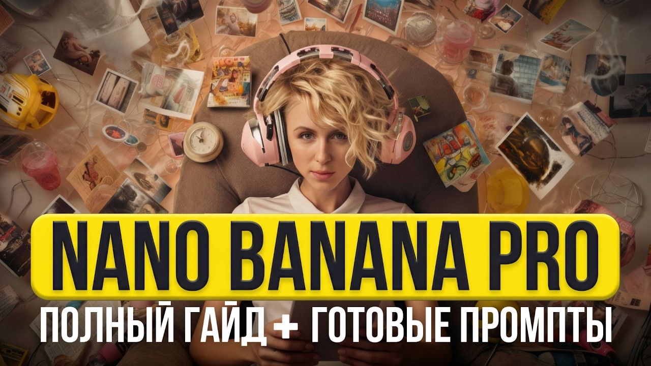 ЛУЧШИЙ гайд по NANO BANANA PRO: 10 техник промптов