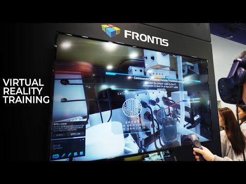 CES 2020 - Saltlux Frontis Virtual / Augmented Reality Training