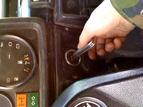 How to start a Puch 230 GE with a Swiss Army Knife!