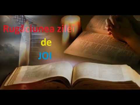Rugăciunea zilei de JOI - slujitor Dani