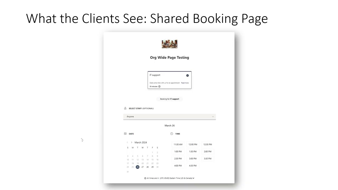 Using Microsoft Bookings – Virtual IT Webinar