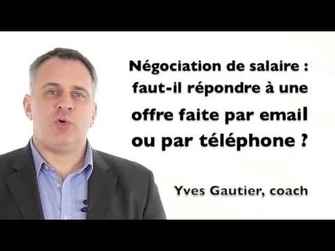 comment negocier une offre d'emploi