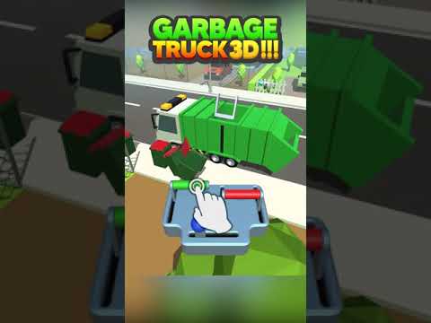 Garbage Truck 3D Video