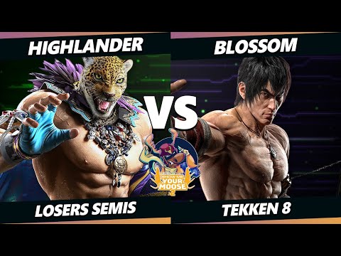 Show Me Your Moose 2 LOSERS SEMIS - Highlander (King) Vs. Blossom (Law) Tekken 8