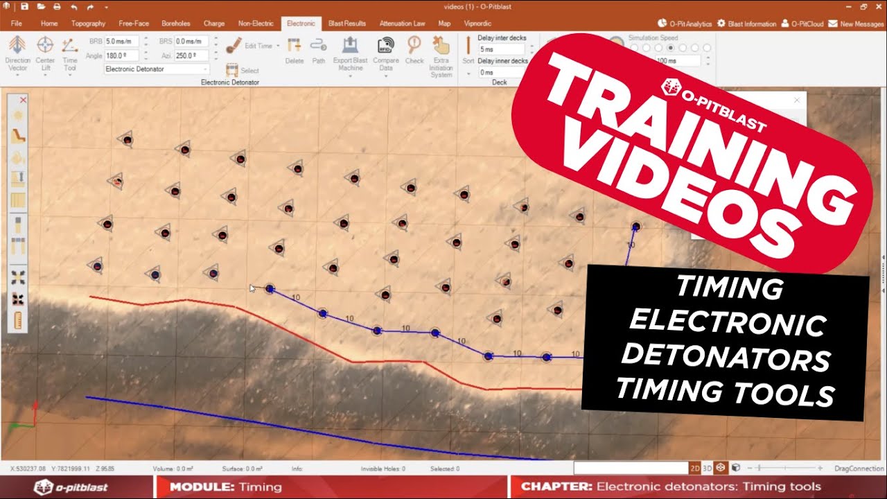 Video 20   Timing Module   Electronic detonators   timing tools