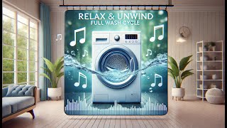 The Ultimate Full Washing Machine Program Experience: Soothing Sounds & Calming Tunes
