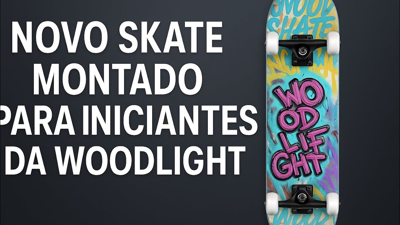 Skate Iniciante Completo Com Parceria WBlack 2
