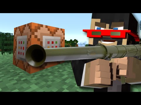 CaptainSparklez - Minecraft: Super Weapons - WITH ONLY A SINGLE COMMAND BLOCK