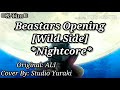Beastars Opening [Wild Side] ~Studio Yuraki~ *Nightcore*