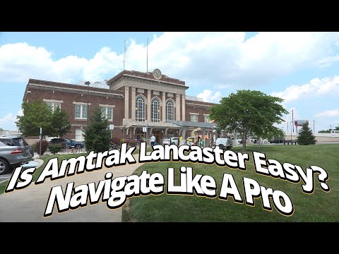 A Hidden Gem. "Exploring Lancaster PA's Historic Amtrak Station | Train Travel, Architecture Tour"