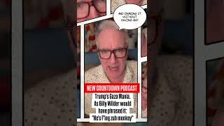 TRUMP &quot;IS F&#39;ING ZUH MONKEY&quot; Gaza is true mania. New Countdown Podcast: https://tinyurl.com/46rev5ux