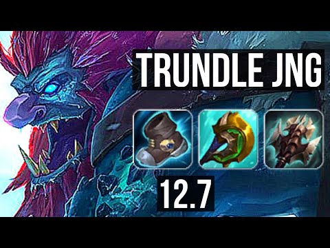 TRUNDLE vs ZAC (JNG) | 6/3/18 | EUW Master | 12.7