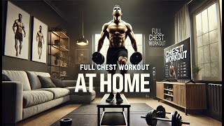 Full Chest Workout at Home | NO EQUIPMENT