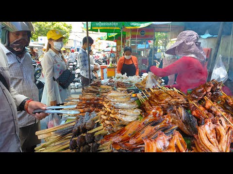Breakfast, khmer Fast Food, And Street Drive To Chrouy ChongVa -   Cambodian Street Food Tour