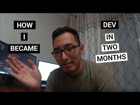 How I became software developer in 2 months! (from zero dev experience)