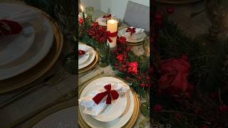 ✨️ Mesa Posta Natal #decoracaonatalina #natal2025 #natalemfamilia #natalemcasa