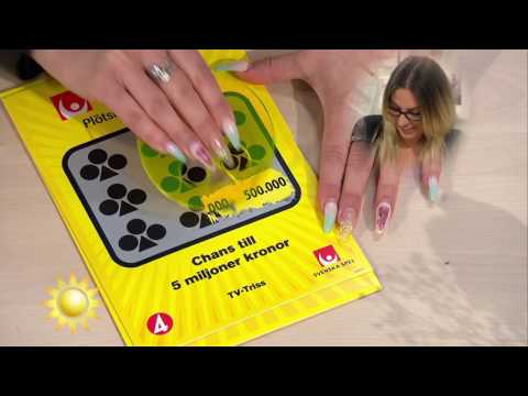 "Jag skrapade vinstlotten på min födelsedag" - Nyhetsmorgon (TV4)