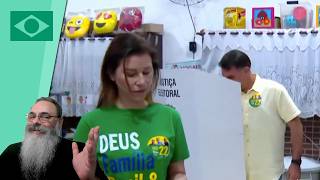 ELEIÇÕES TRANSCORREM sem GRANDES PROBLEMAS, com ANDRÉ MENDONÇA APLAUDIDO