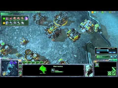 StarCraft 2 - [T] Transition From Hellion Banshee Into Marine Tank - Strategy