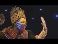 The cast of The Lion King perform 'He Lives in ...