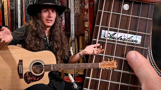 Video thumbnail for Checking out Maton Guitars' "Australian" Model Acoustic by Justin Johnson