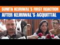 Sunita Kejriwal S First Reaction After Kejriwal S Acquittal In Liquor Case AAM Aadmi Party News9