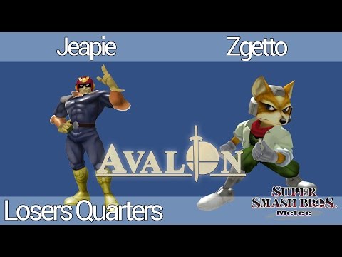 Avalon M-VI | Jeapie (Captain Falcon) vs. Zgetto (Fox) | Losers Quarters