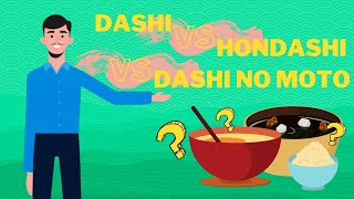 Dashi vs Hondashi vs Dashi No Moto