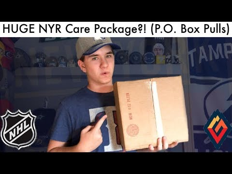 HUGE NYR Care Package?! (P.O. Box Pulls #6 - NHL Rangers Merch Unboxing & Showcase 2019)