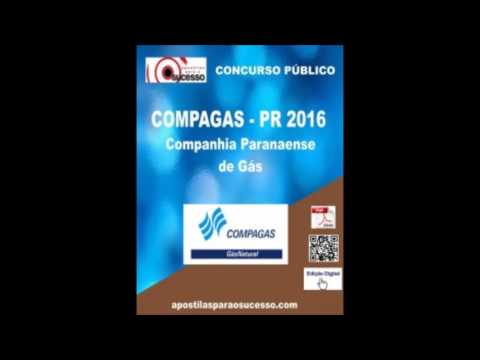 Apostila COMPAGAS PR 2016 Analista Operacional I  Contabilidade cargo 10