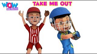 Take Me Out to The Ball Game | Nursery Rhymes & Kids Songs | Vir|  Wow Kidz Rhymes