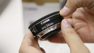 Canon EF-S 24mm f/2,8 STM (9522B005) - відео 2