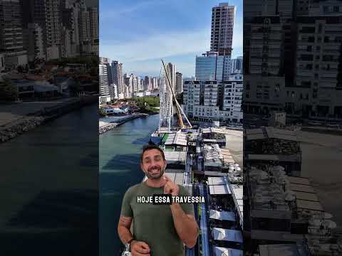 Nova passarela anunciada entre Meia Praia e Balneário Perequê