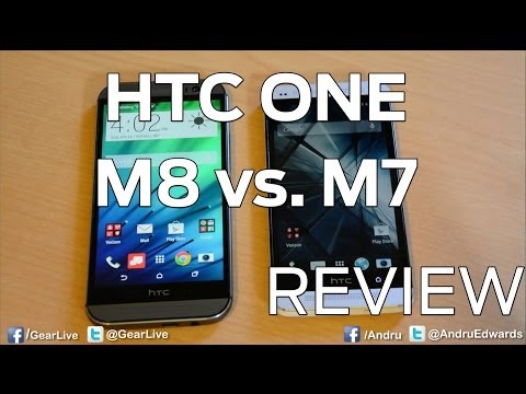 HTC One M8 vs M7 comparison review