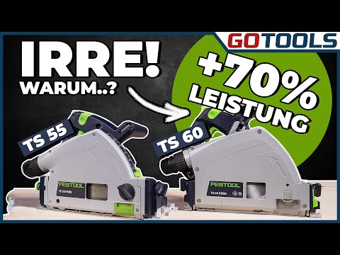 Which Festool plunge saw is the best? TS 55 & TS 60 in comparison!