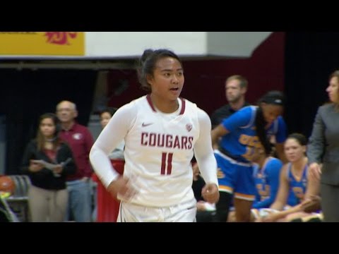 Highlights: Washington State's Chanelle Molina drops 33 points in upset over UCLA