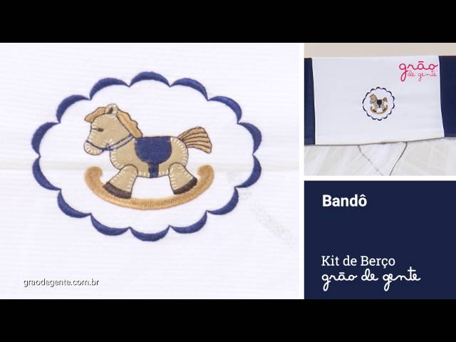 Quarto Econômico Bebê sem Cama Babá Elegance Cavalinho de Balanço | Ref: 60742