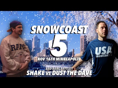 Shake vs Dust The Dave (Bad Bars Battle) - No Coast Raps | Snow Coast 5