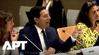 “You Will Be Quiet” — Israeli Ambassador Clashes with UN Official | APT