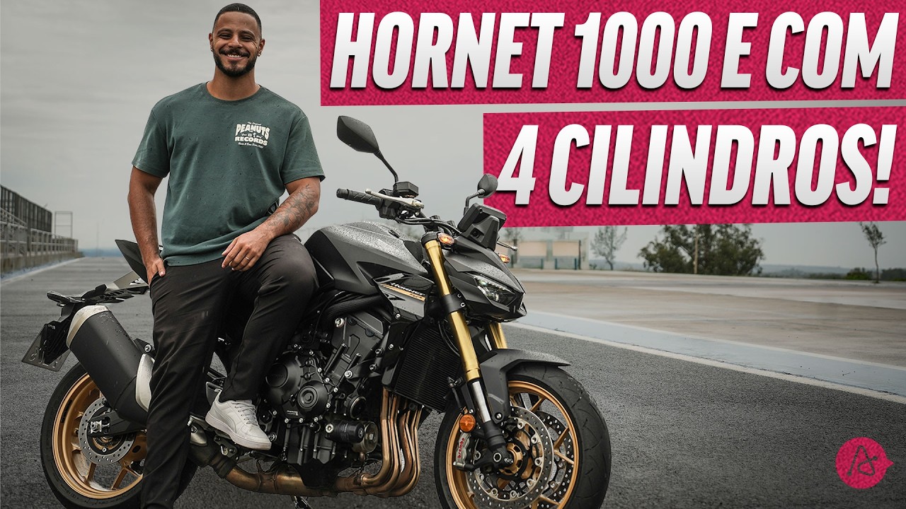 HONDA CB1000 HORNET: A VOLTA DOS 4 CILINDROS