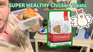 Healthy Chicken Snacks in Minutes! Mealworm Treat Recipe with @coohgrubs