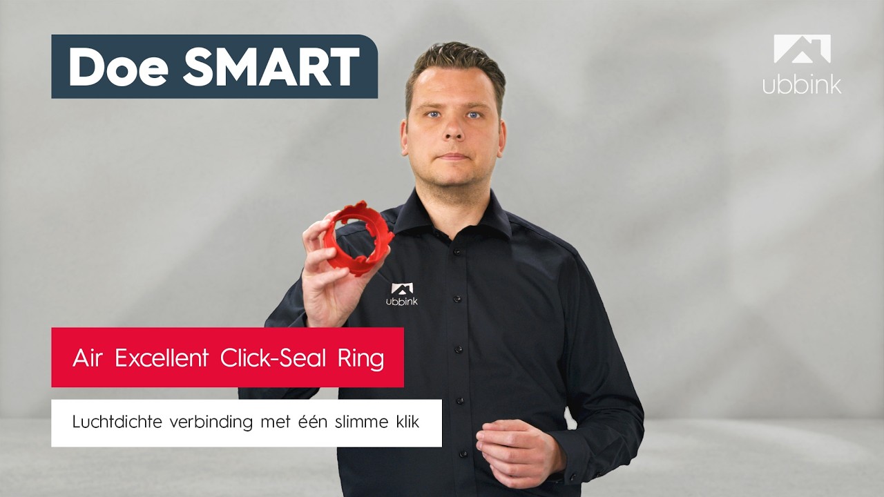 Air Excellent Click-Seal Ring - luchtdichte verbinding met één slimme klik