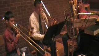 Christ is Born This Evening - Rose Family Brass