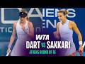 Harriet Dart Vs Maria Sakkari 2026 Athens Round Of 16 WTA Match Highlights