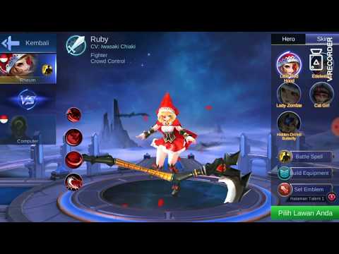 Ruby with Demon Hunter sword (bug or talent?)